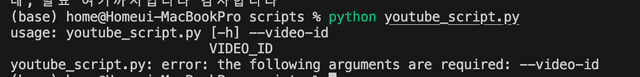 유튜브 자막 불러오는 API를 Python Flask로 서버 만들고 배포하기