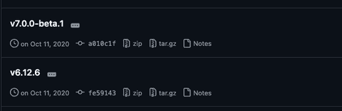 https://github.com/ajv-validator/ajv/tags?after=v7.0.0-beta.5